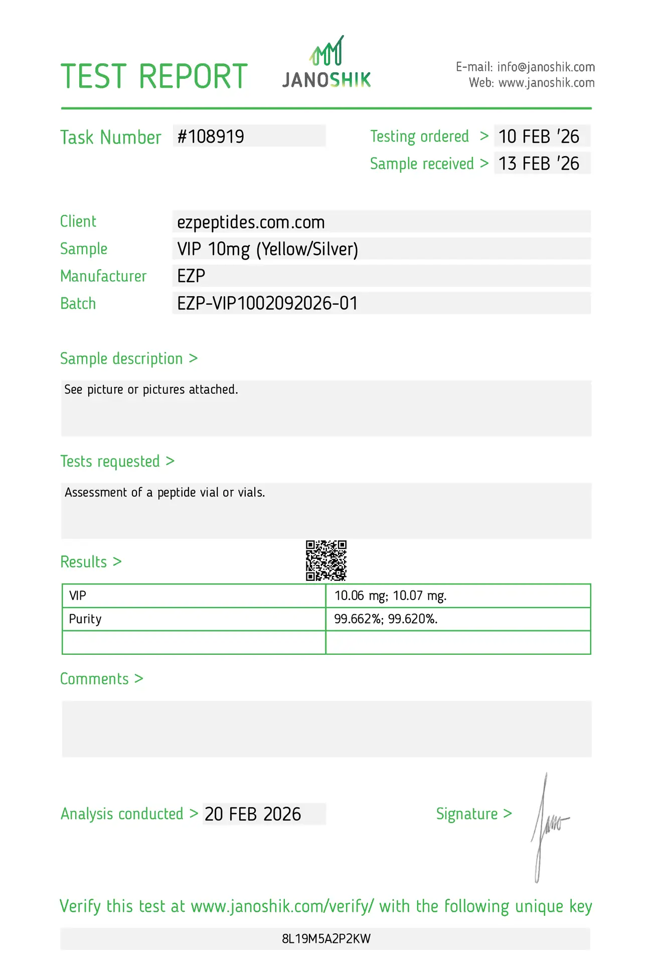 VIP 10MG