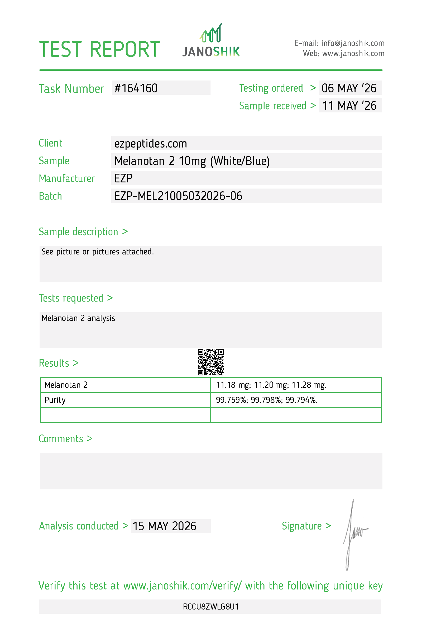 Melanotan II 10mg